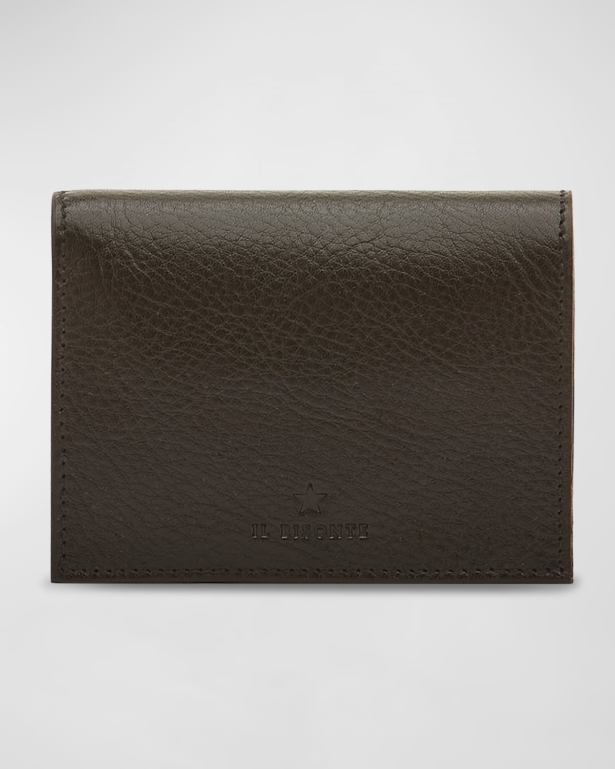 Il Bisonte Oliveta Bifold Vacchetta Leather Wallet | Smart Closet