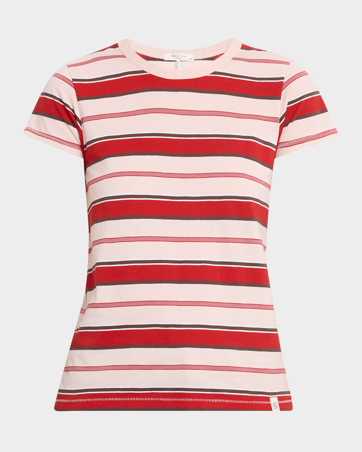 Rag & Bone The Striped Baby Tee