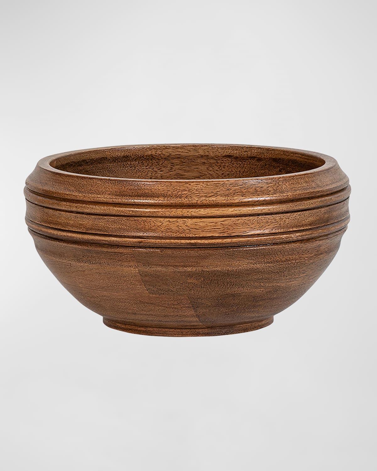 Juliska Bilbao Wood Large Serving Bowl In Brown