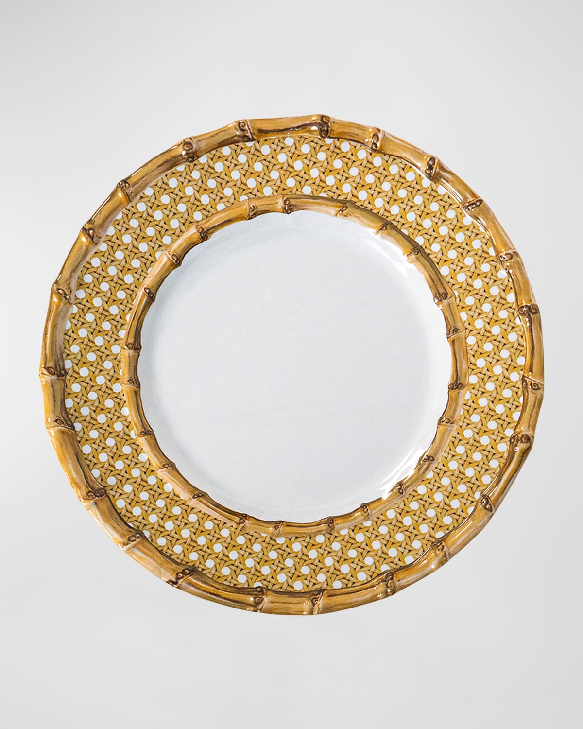 Juliska Bamboo Caning Melamine Dessert/salad Plate