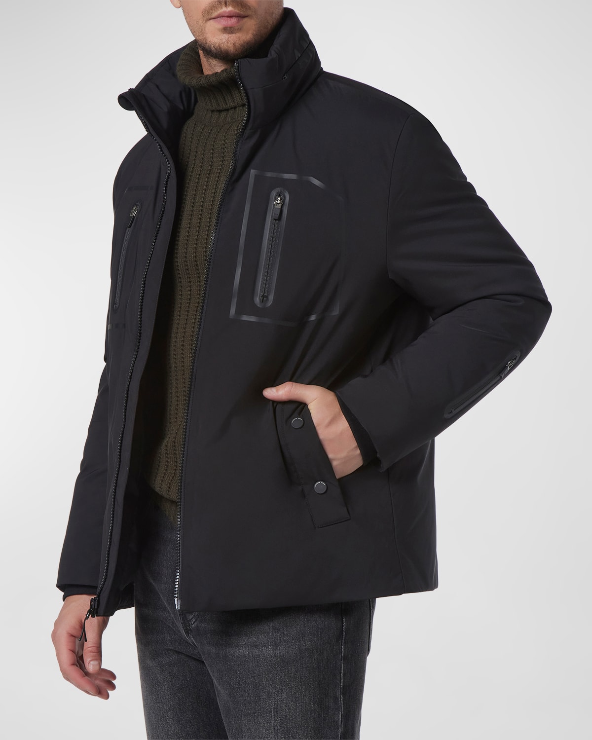 Andrew Marc Men s Odeon Heat Sealed Down Jacket Smart Closet