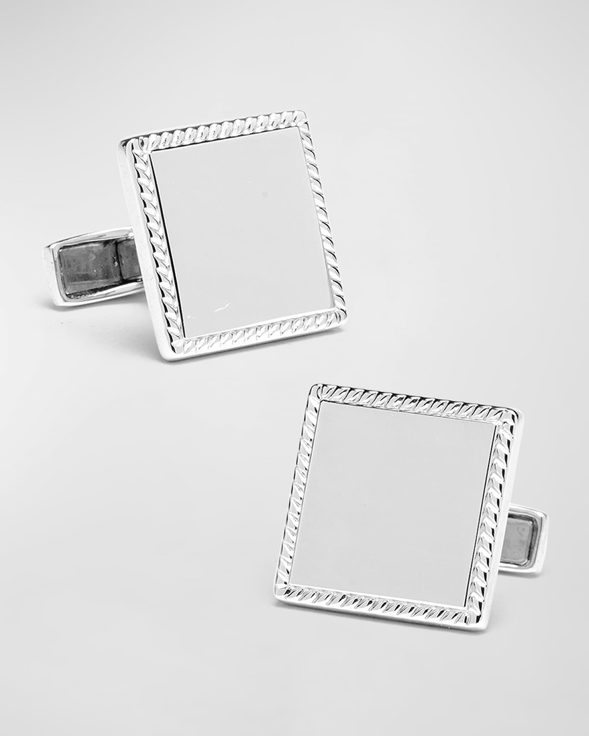 Cufflinks Inc. Men's Engravable Square Cufflinks