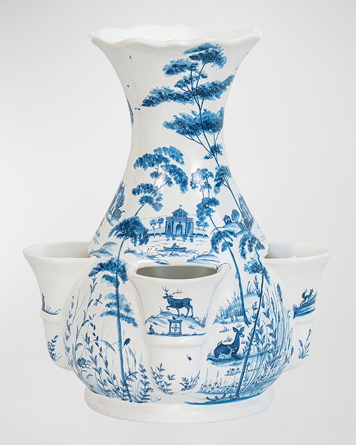 Country Estate Delft Tulipiere Vase