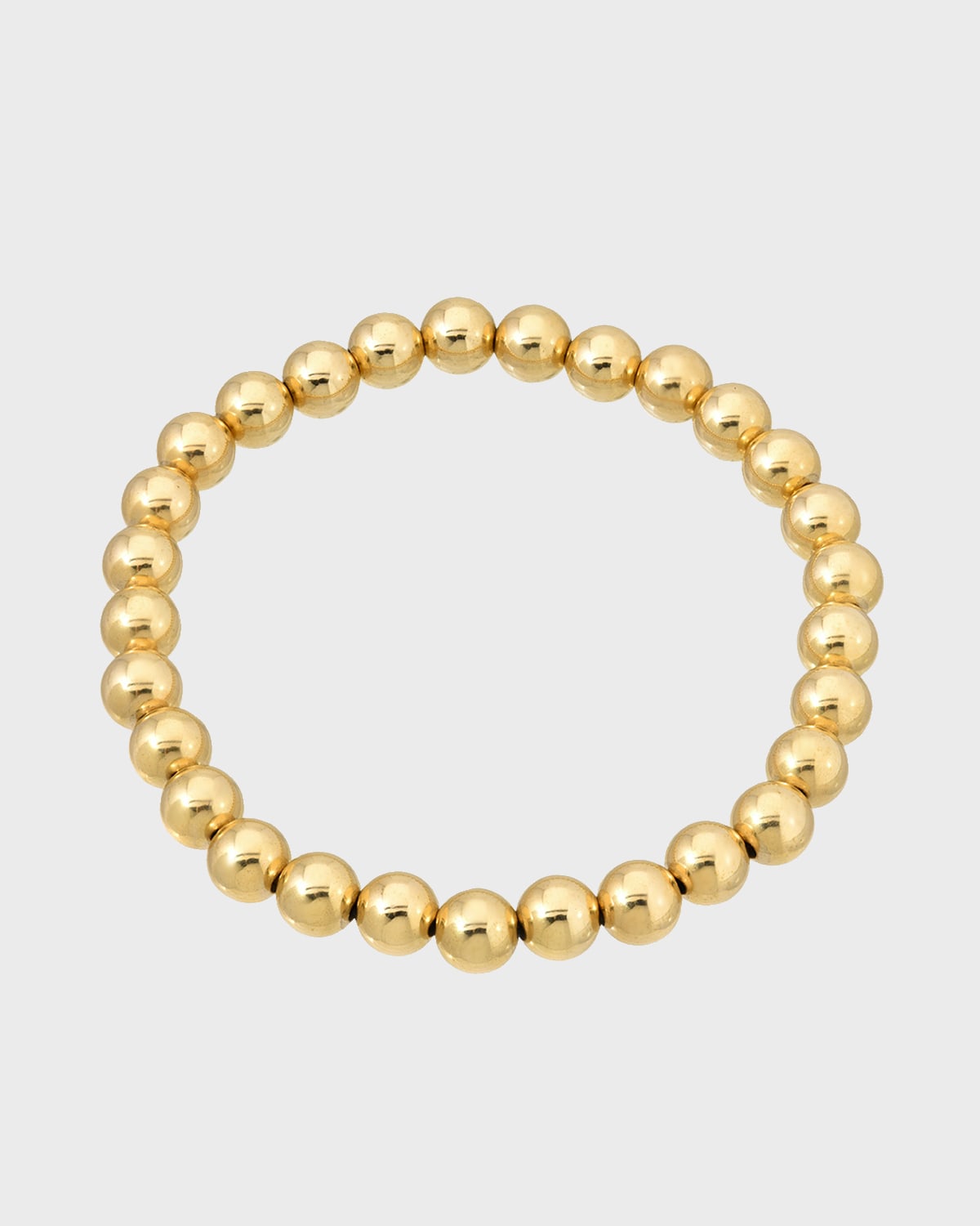 Gold-Fill 6mm Bead Bracelet