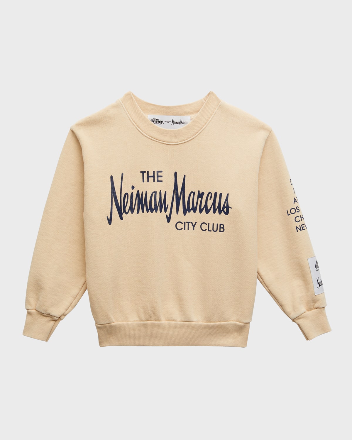 Kid's Neiman Marcus City Club Graphic Sweatshirt, Size 2-12