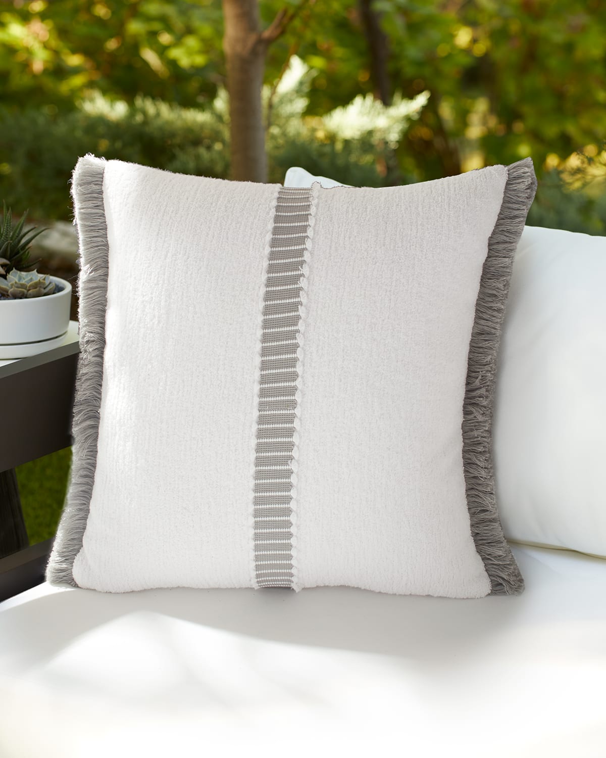 Plush Outdoor Pillow