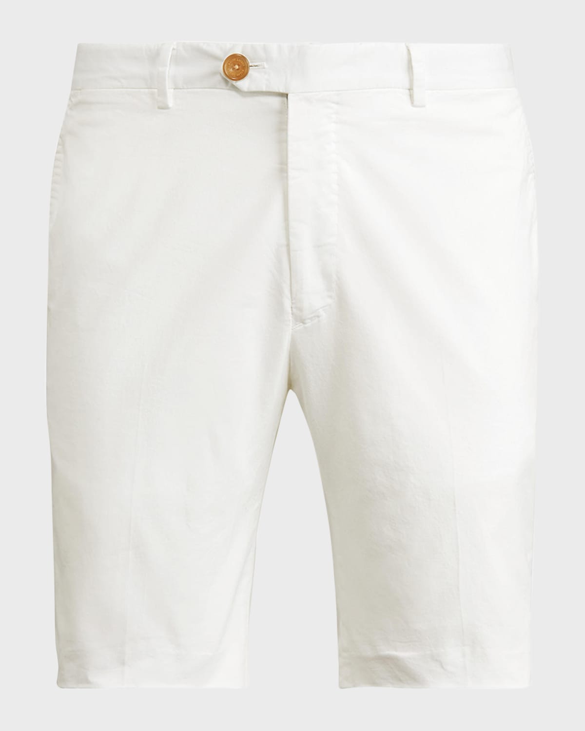 Shop Ralph Lauren Purple Label Men's Eaton Slim Shorts In White