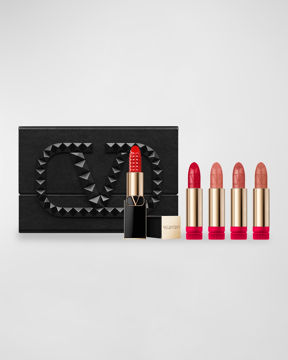 Valentino Luxury Lipstick Compact and Refills Set