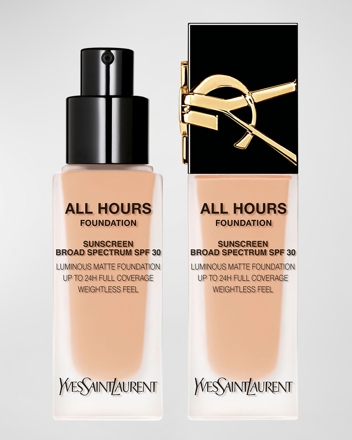 Shop Saint Laurent 0.85 Oz. All Hours Luminous Matte Foundation In Lc2