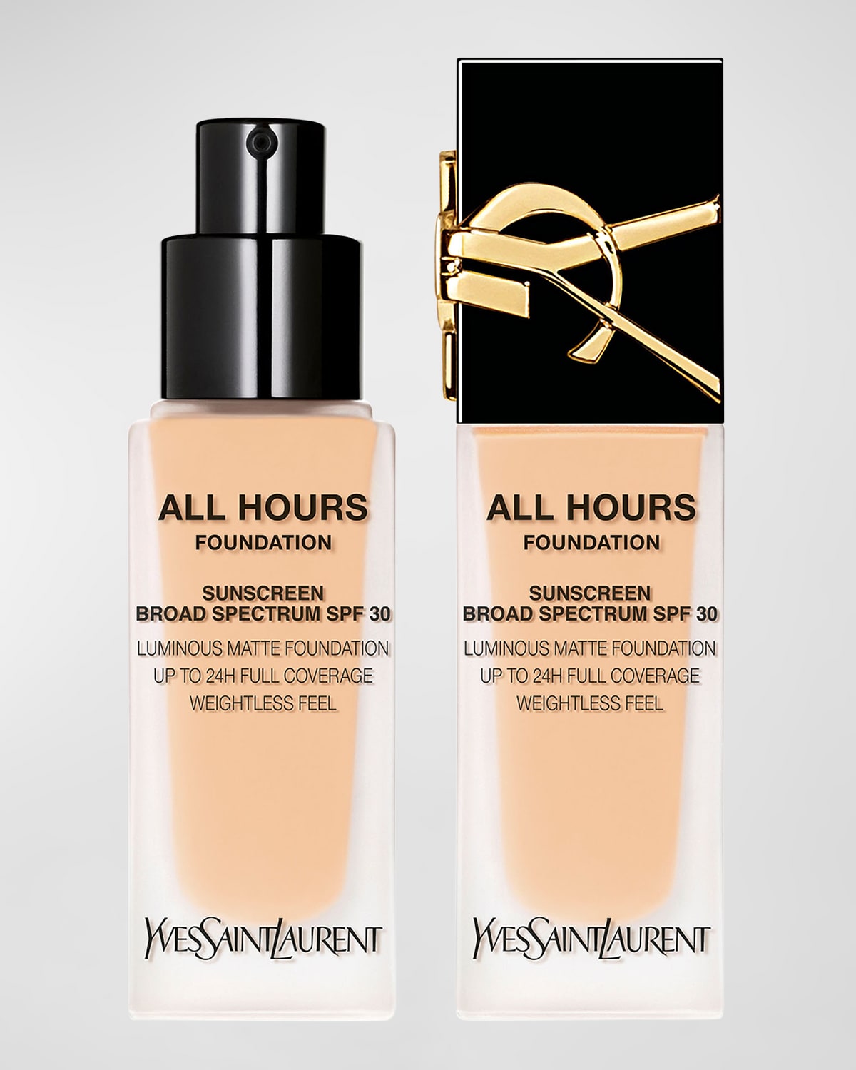 Shop Saint Laurent 0.85 Oz. All Hours Luminous Matte Foundation In Lc1