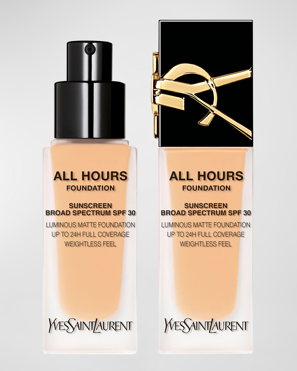 Shop Saint Laurent 0.85 Oz. All Hours Luminous Matte Foundation In Lw7