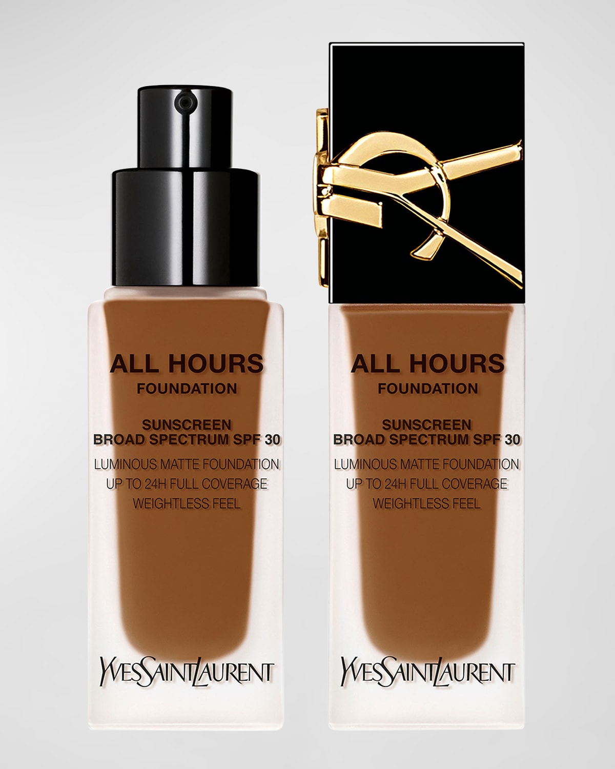 Shop Saint Laurent 0.85 Oz. All Hours Luminous Matte Foundation In Dw7