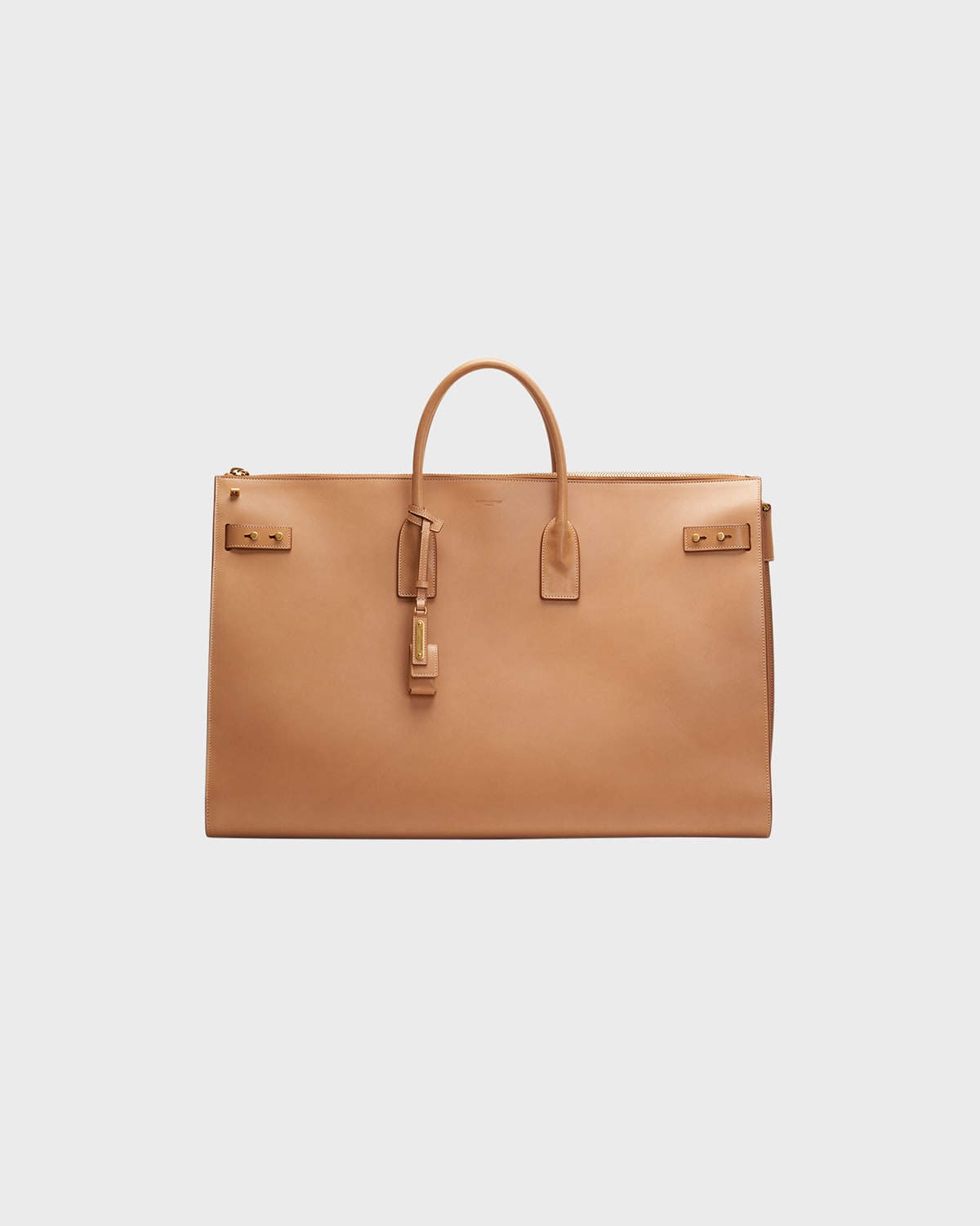 Sac De Jour Large Duffle Bag in Smooth Leather