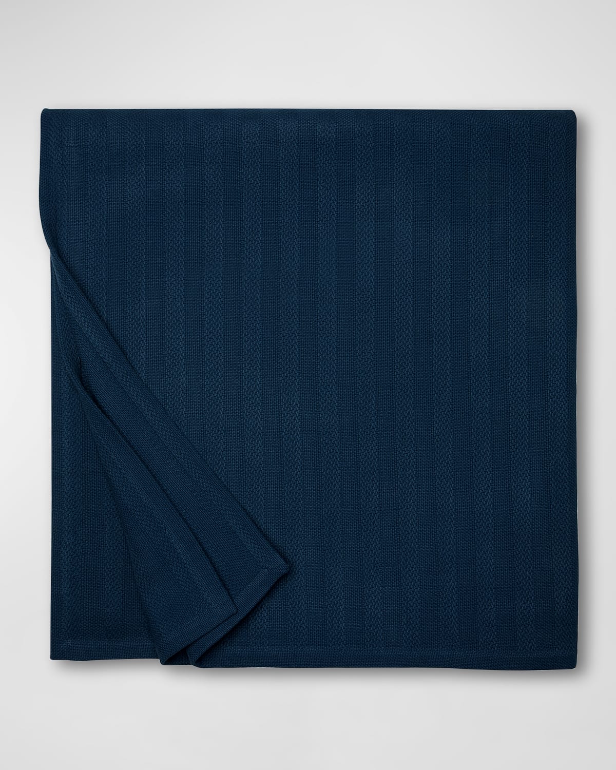 Sferra Tavira Twin Blanket, 80" X 100" In Navy