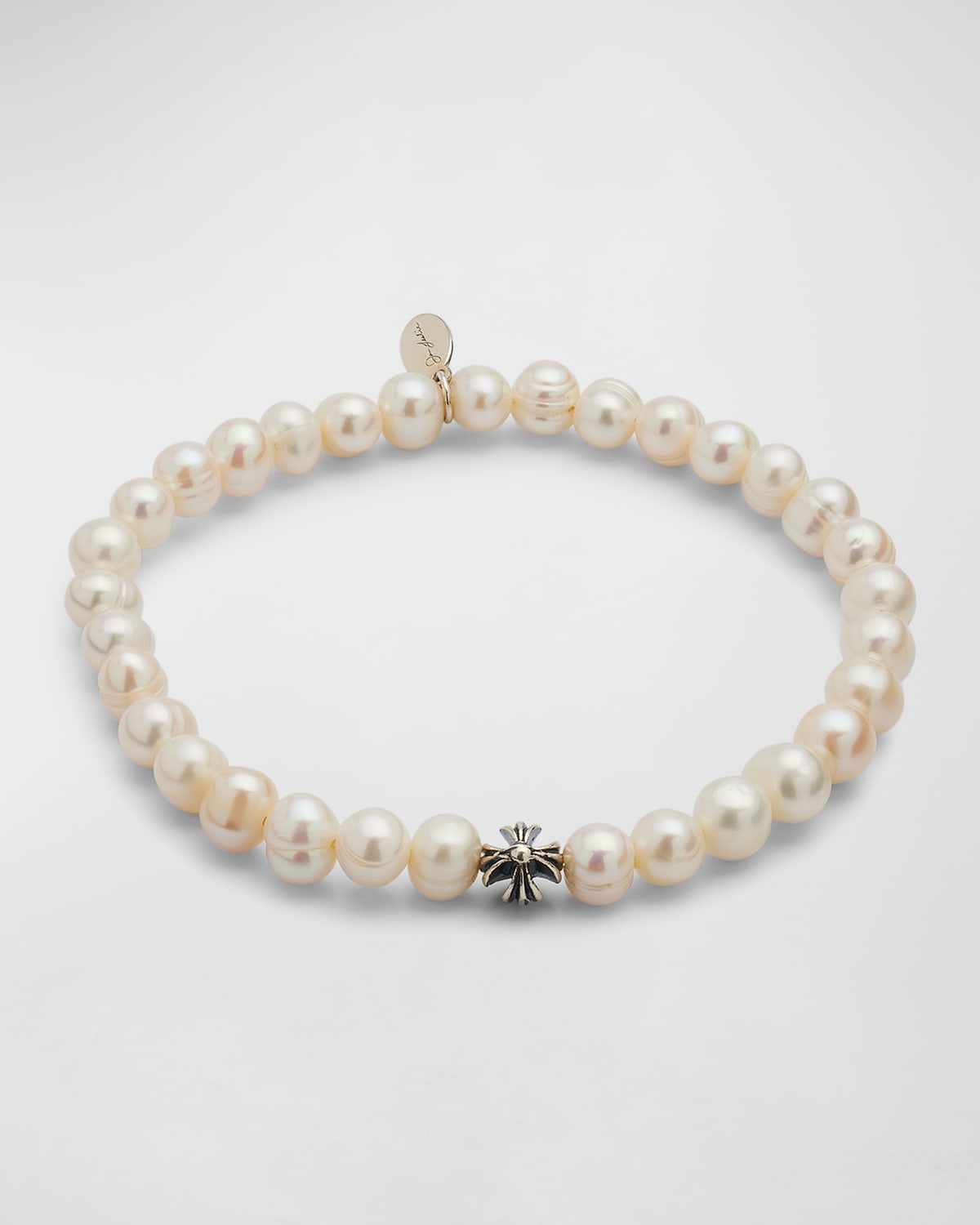 Men's Freshwater Pearl Stretch Bracelet