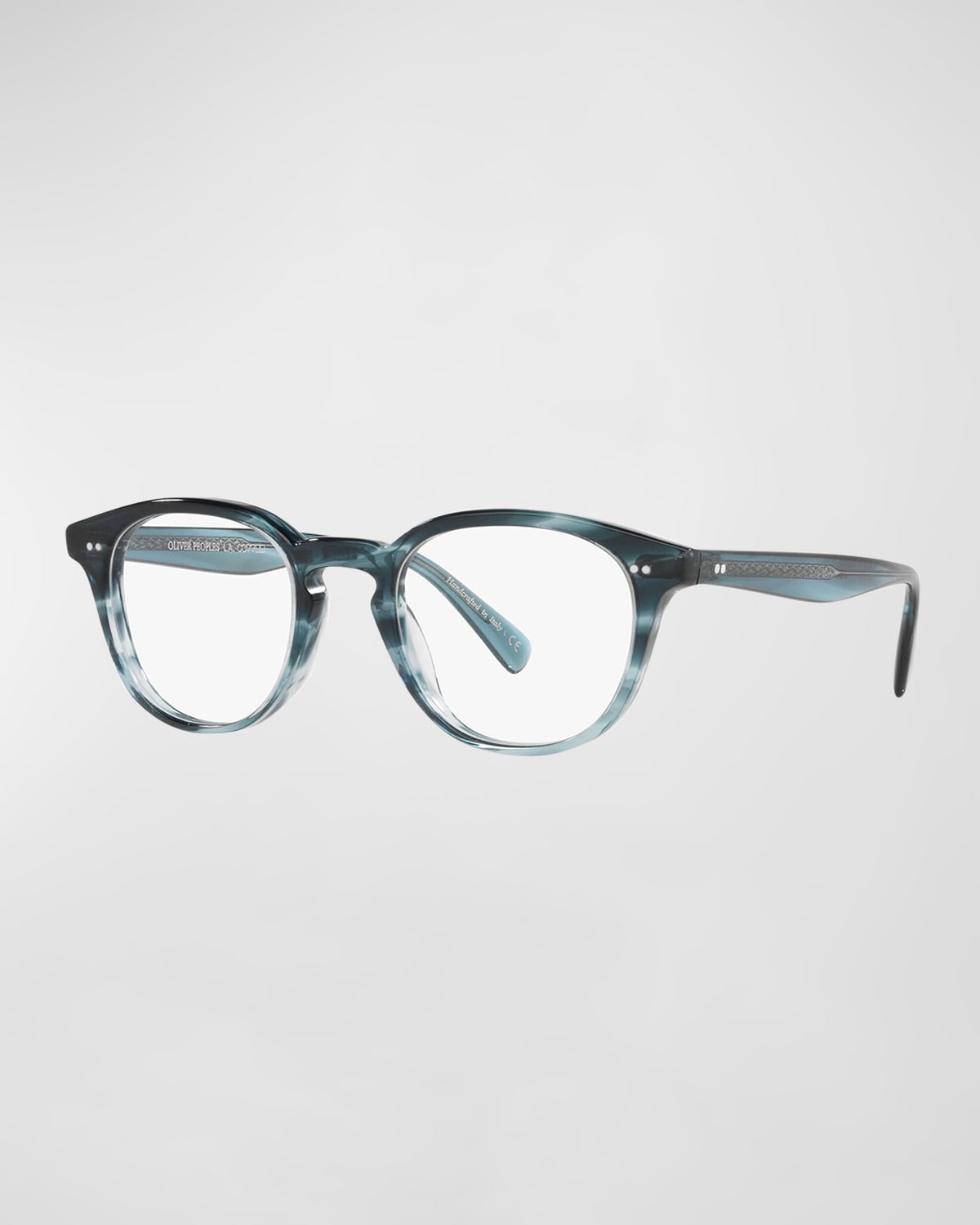 Oliver Peoples Desmon Round Glasses In Green