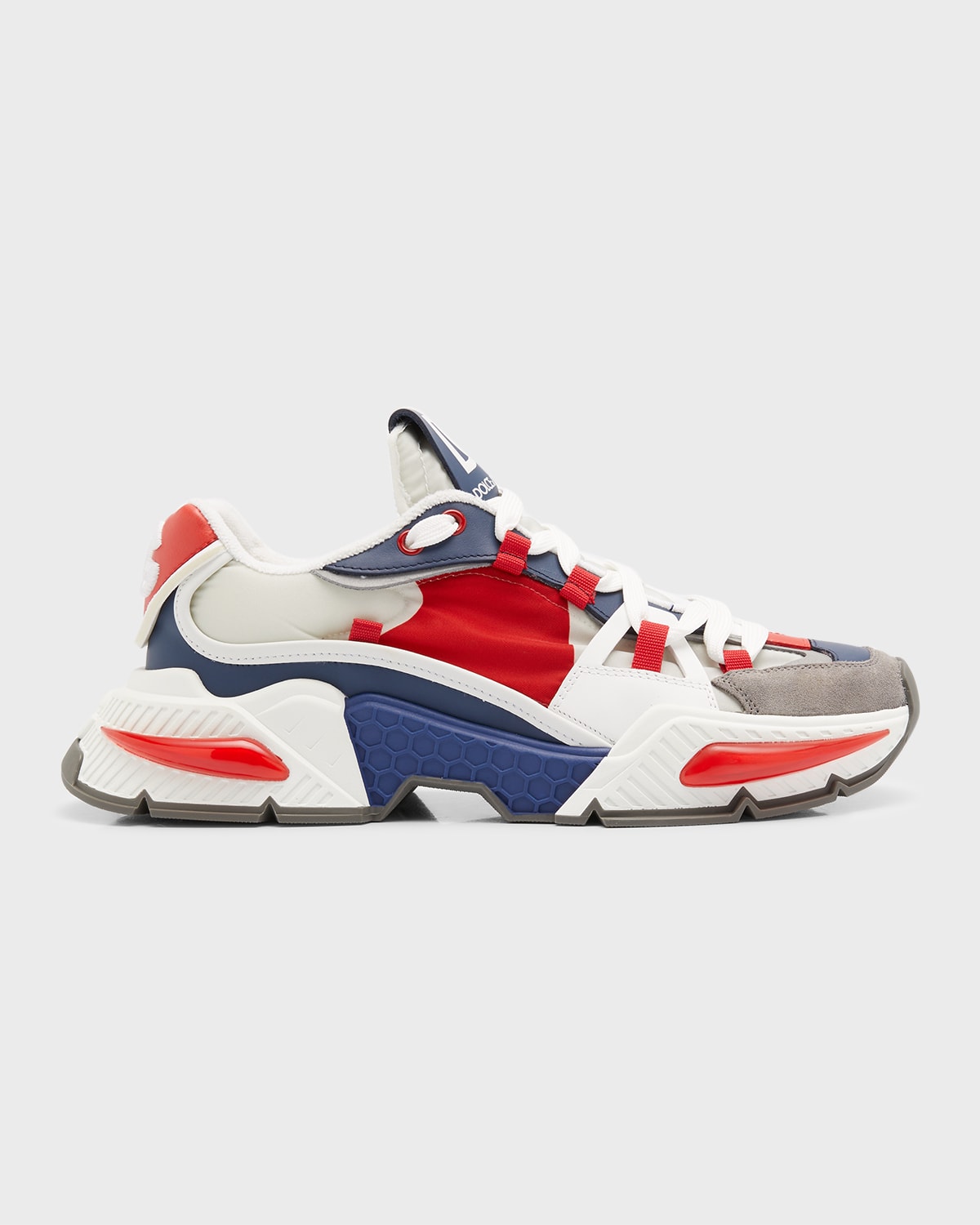 Dolce & Gabbana Airmaster Panelled Sneakers In Multicolor