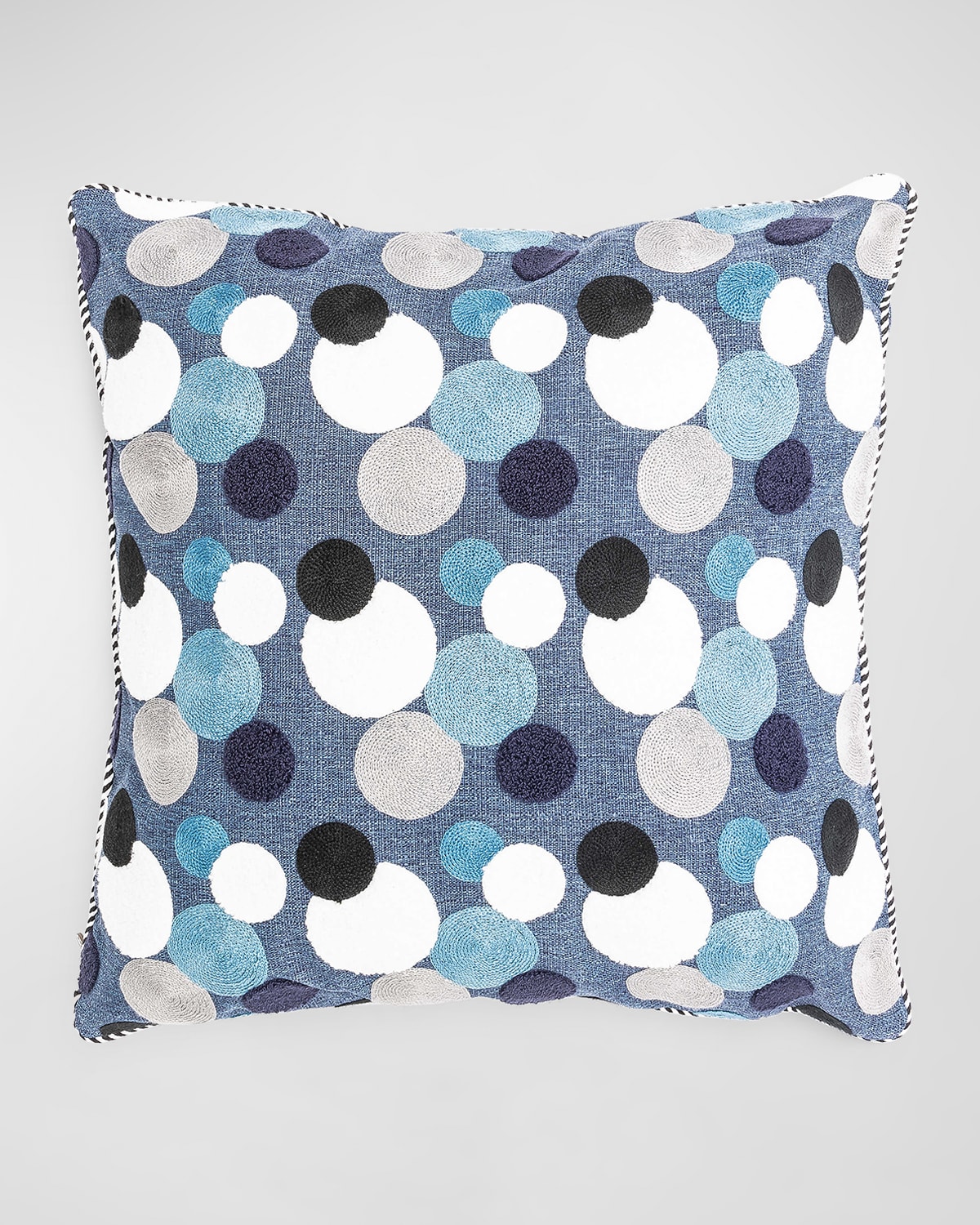 Mackenzie-childs Boathouse Dot Outdoor Pillow