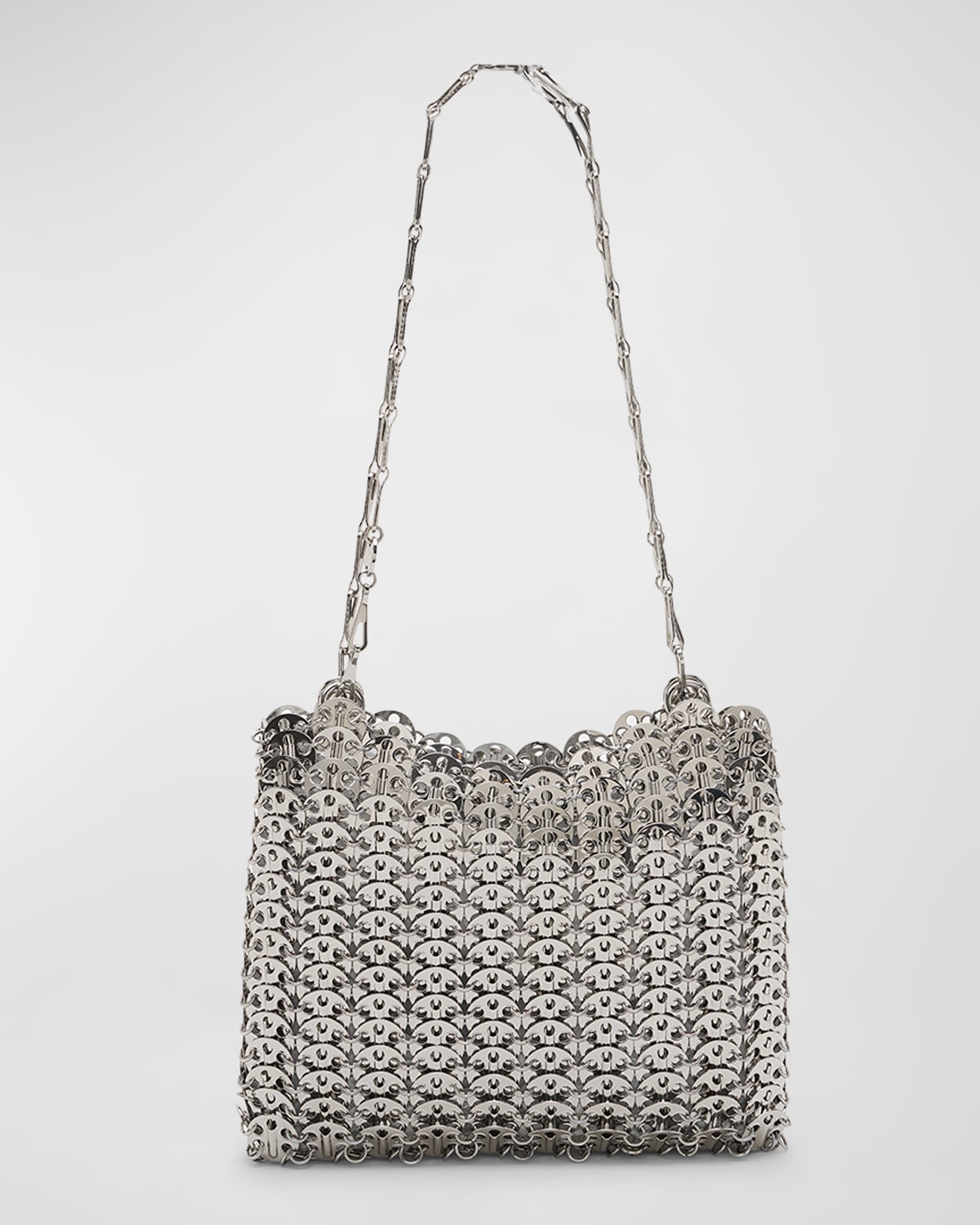 1969 Allover Disc Brass Shoulder Bag