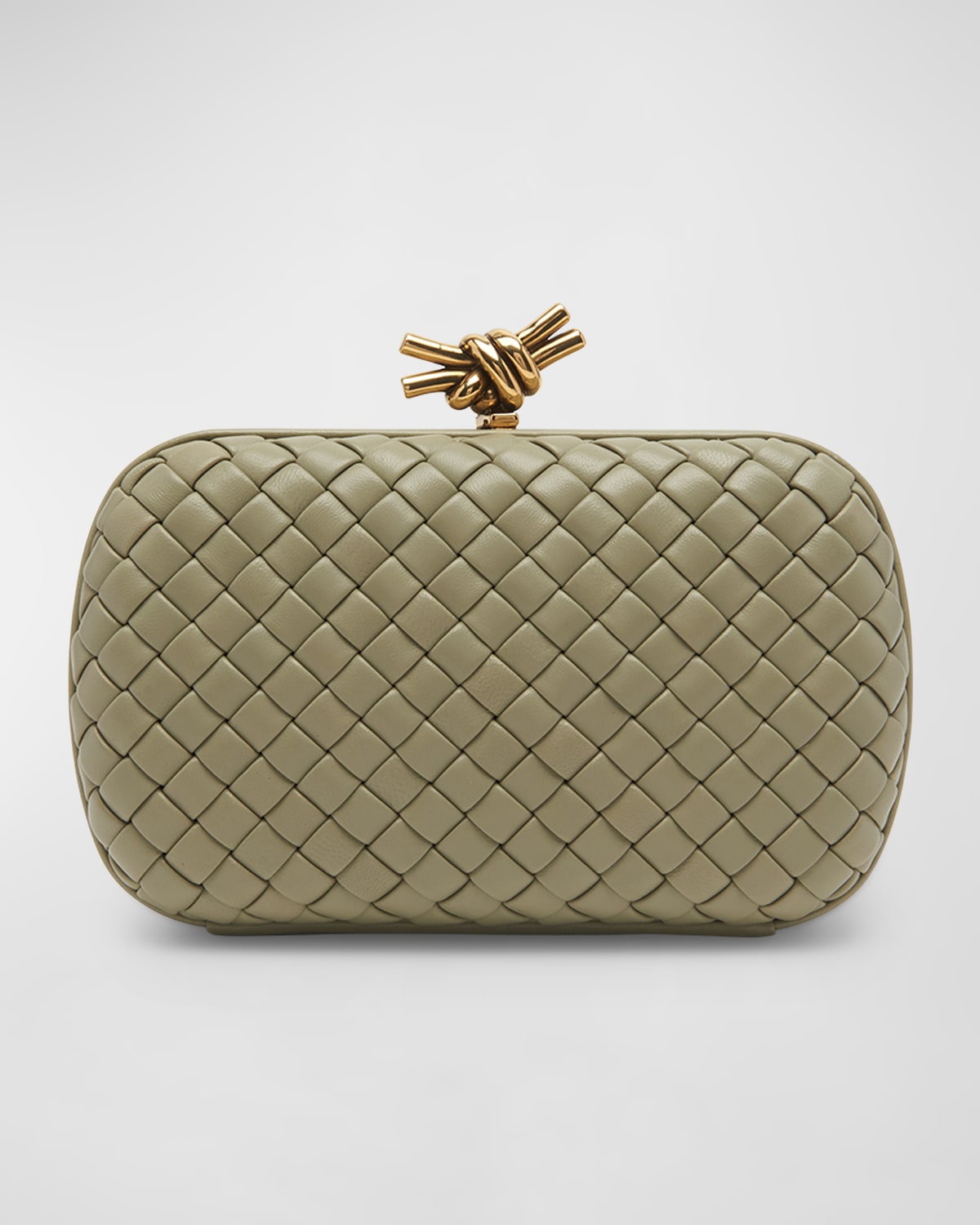 Bottega Veneta Padded Woven Clutch Bag