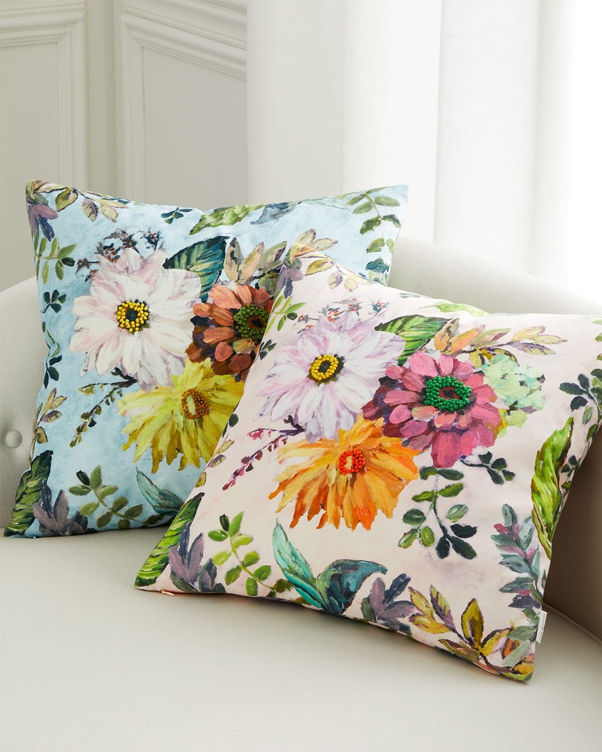 Shop Designers Guild Glynde Pillow In Nil