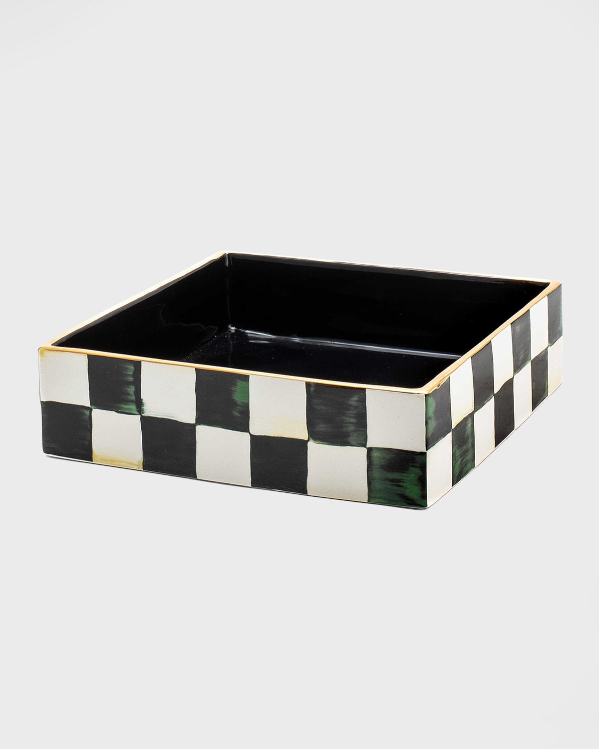 Mackenzie-childs 2" Courtly Check Luncheon Napkin Holder