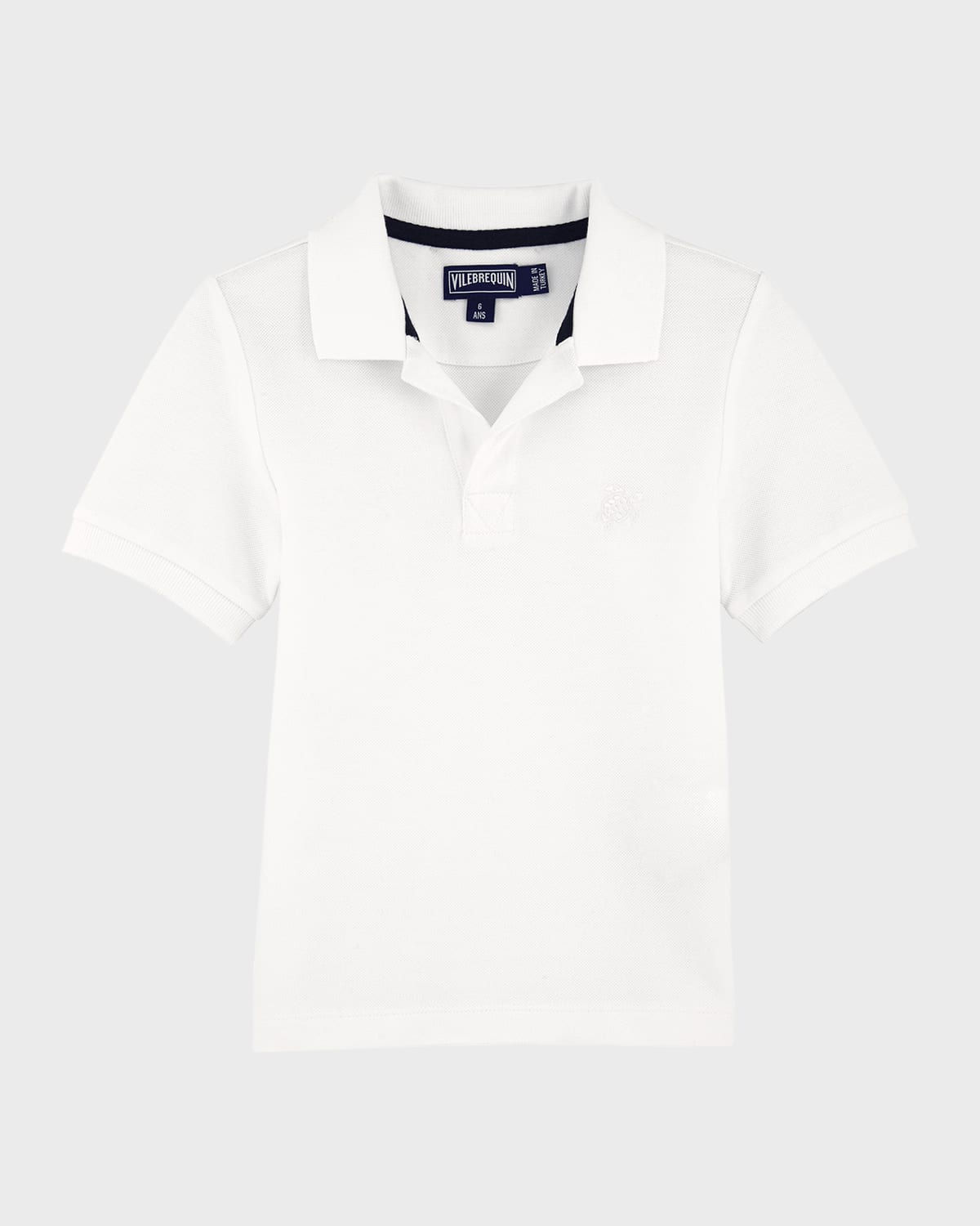 Boy's Changing Cotton Pique Polo Shirt, Size 2-14