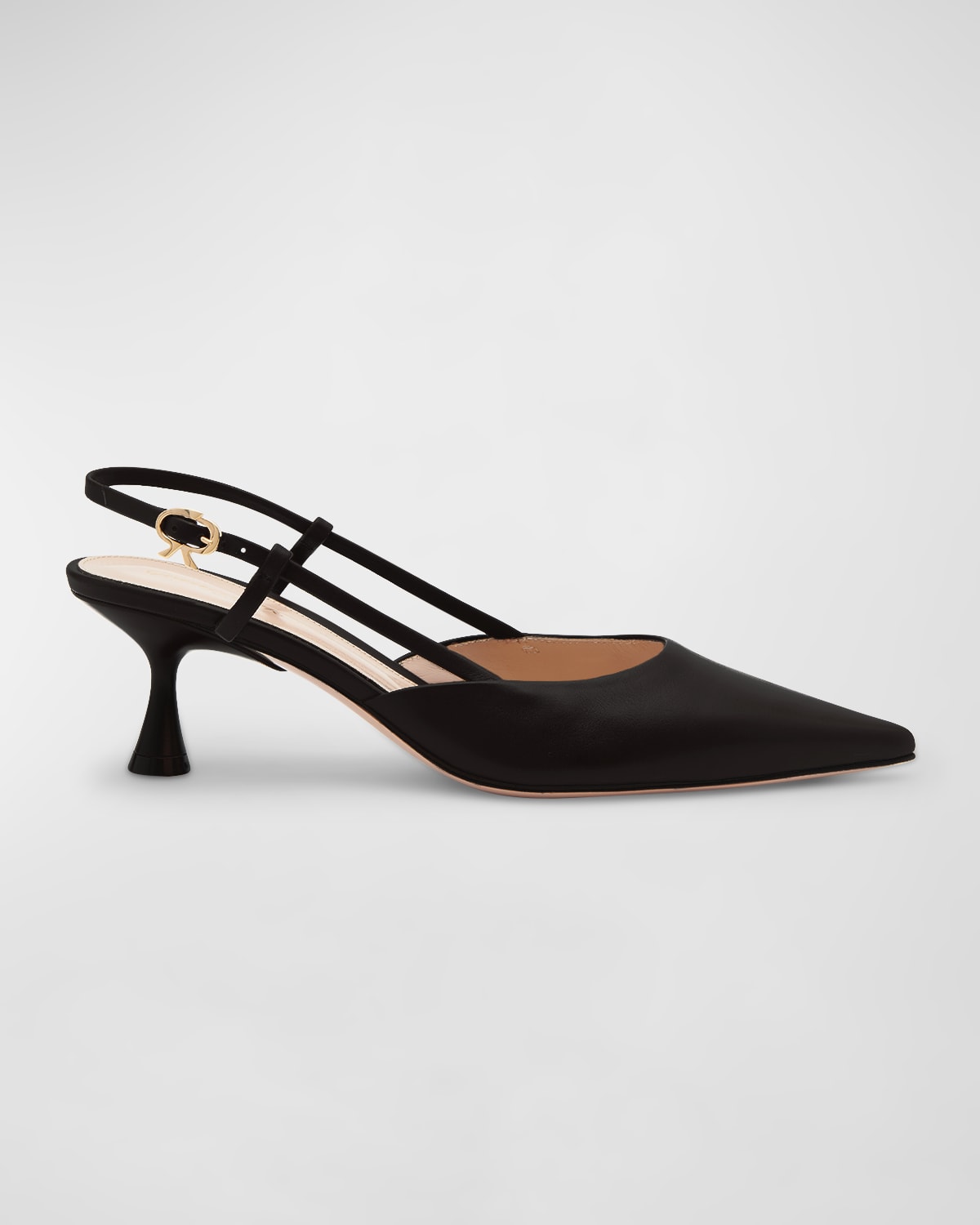 Shop Gianvito Rossi Ascent 55 Pumps In Black