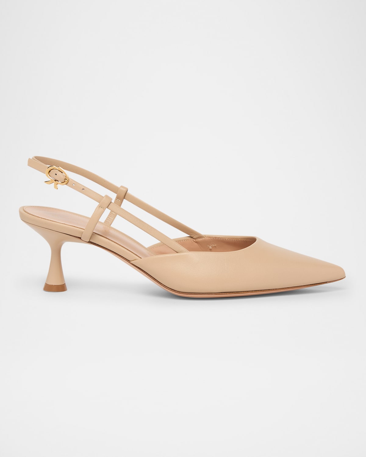 Shop Gianvito Rossi Ascent 55 Pumps In Sand