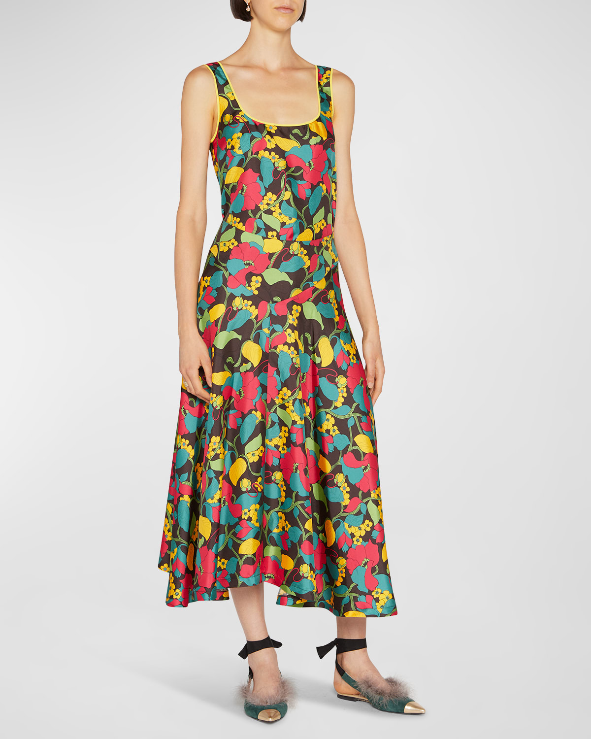La Doublej La Double J Skirt Milan In Vines