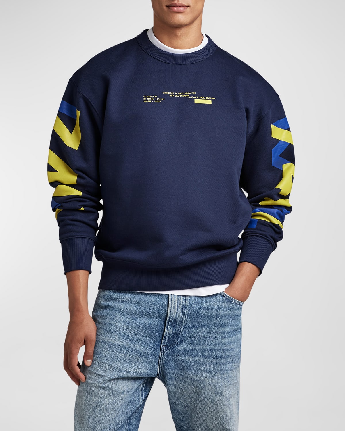 Men's 7411 Typographic Sweatshirt
