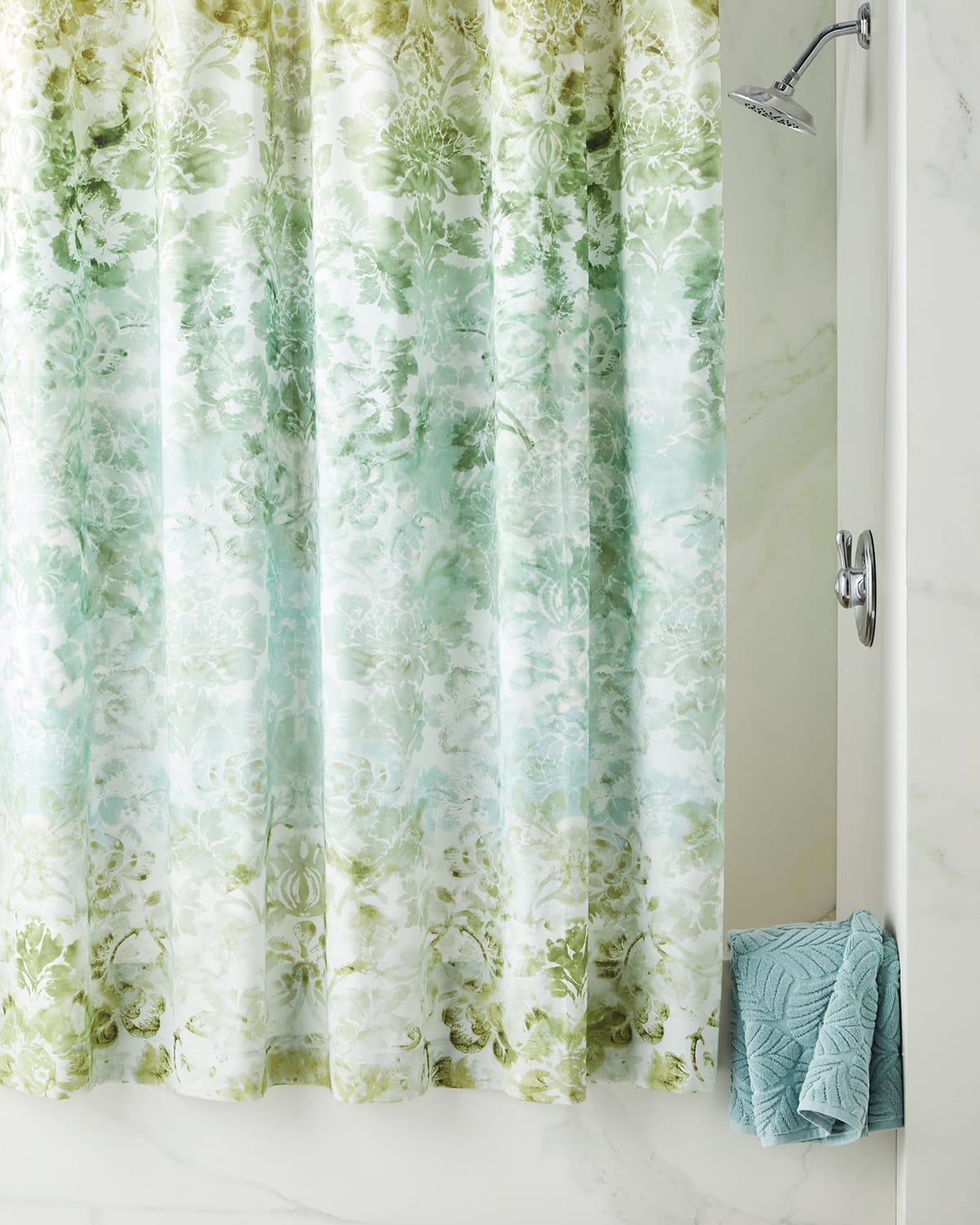 Designers Guild Tarbana Damask Natural Shower Curtain
