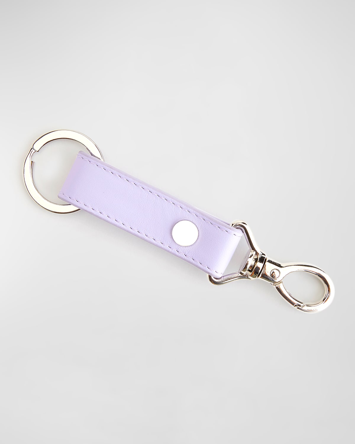 Shop Royce New York Contemporary Valet Key Chain In Lavender