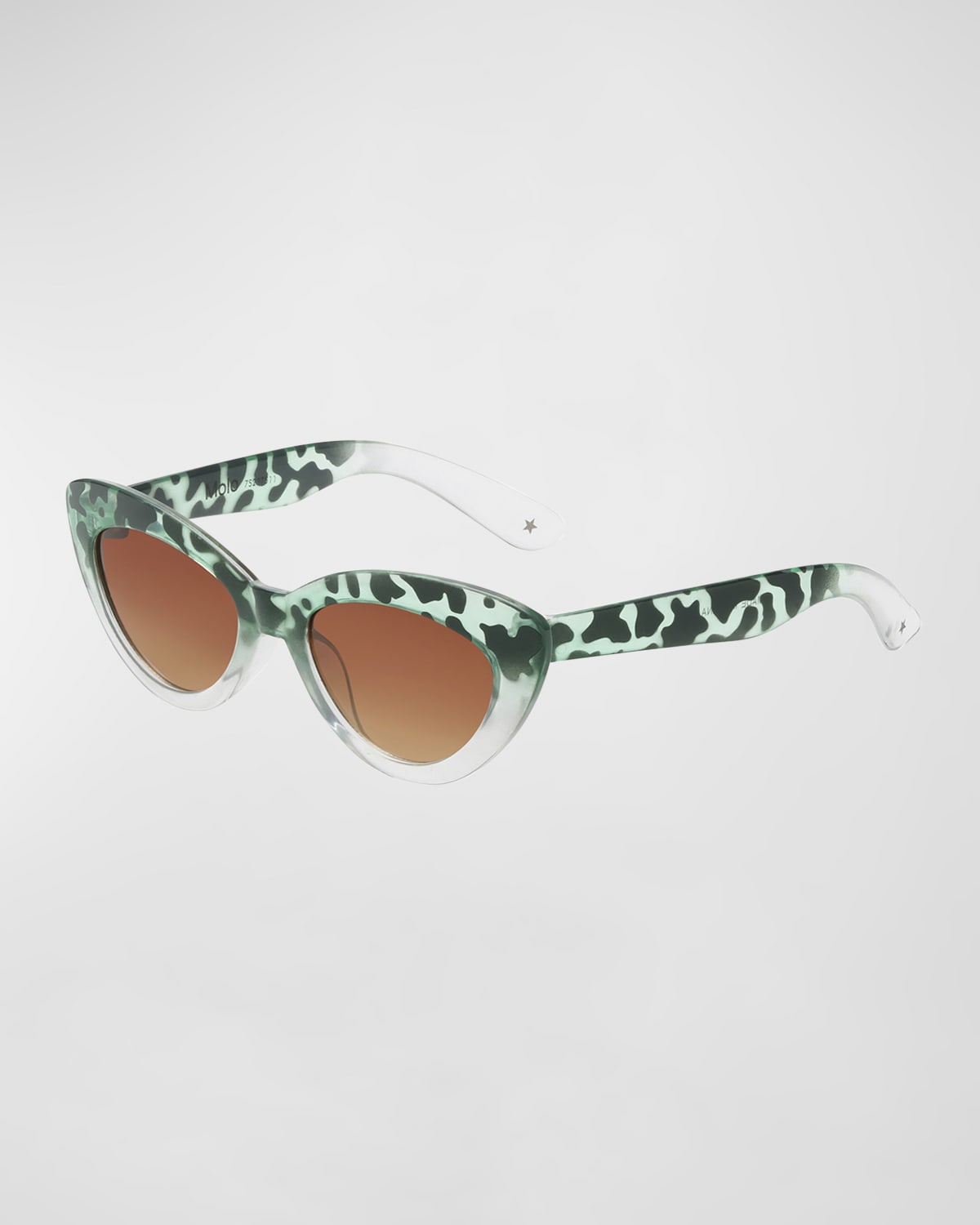 Girl's Simba Jaguar-Print Cat-Eye Sunglasses