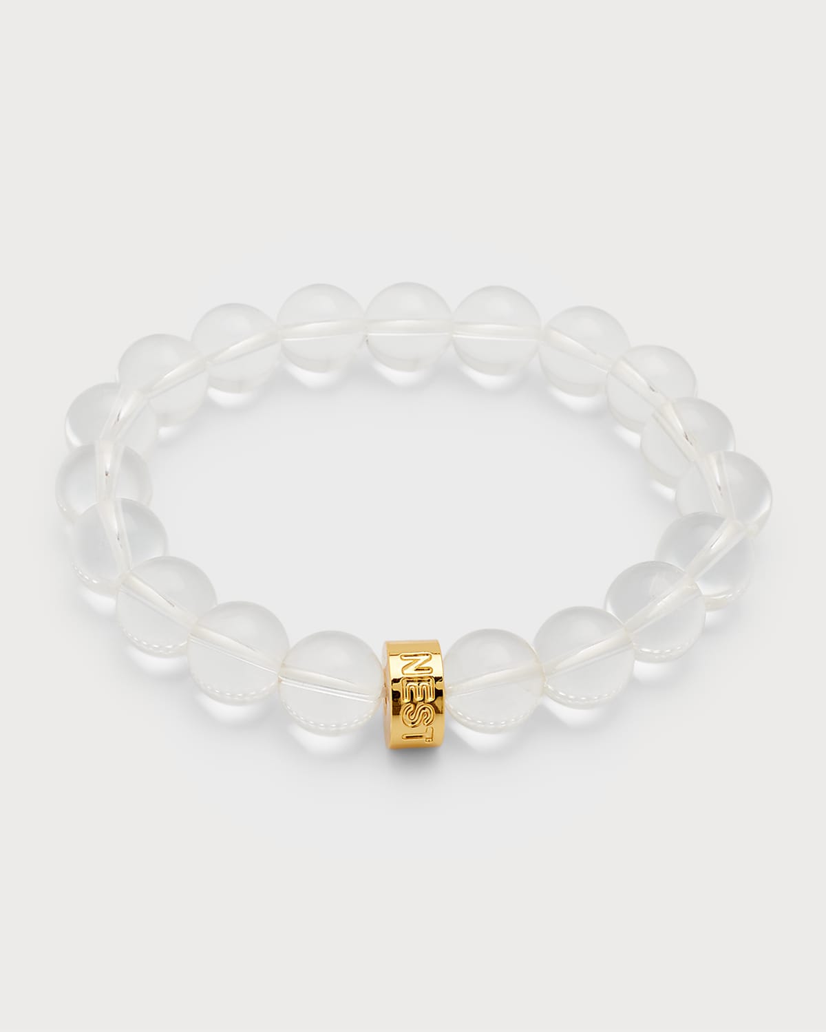 Crystal Quartz Stretch Bracelet