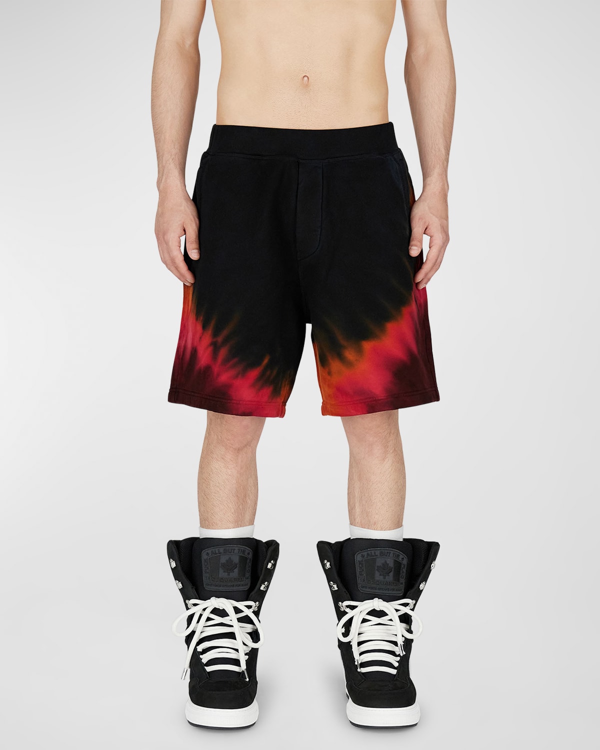 Dsquared2 Dsquared Short Flame In Black