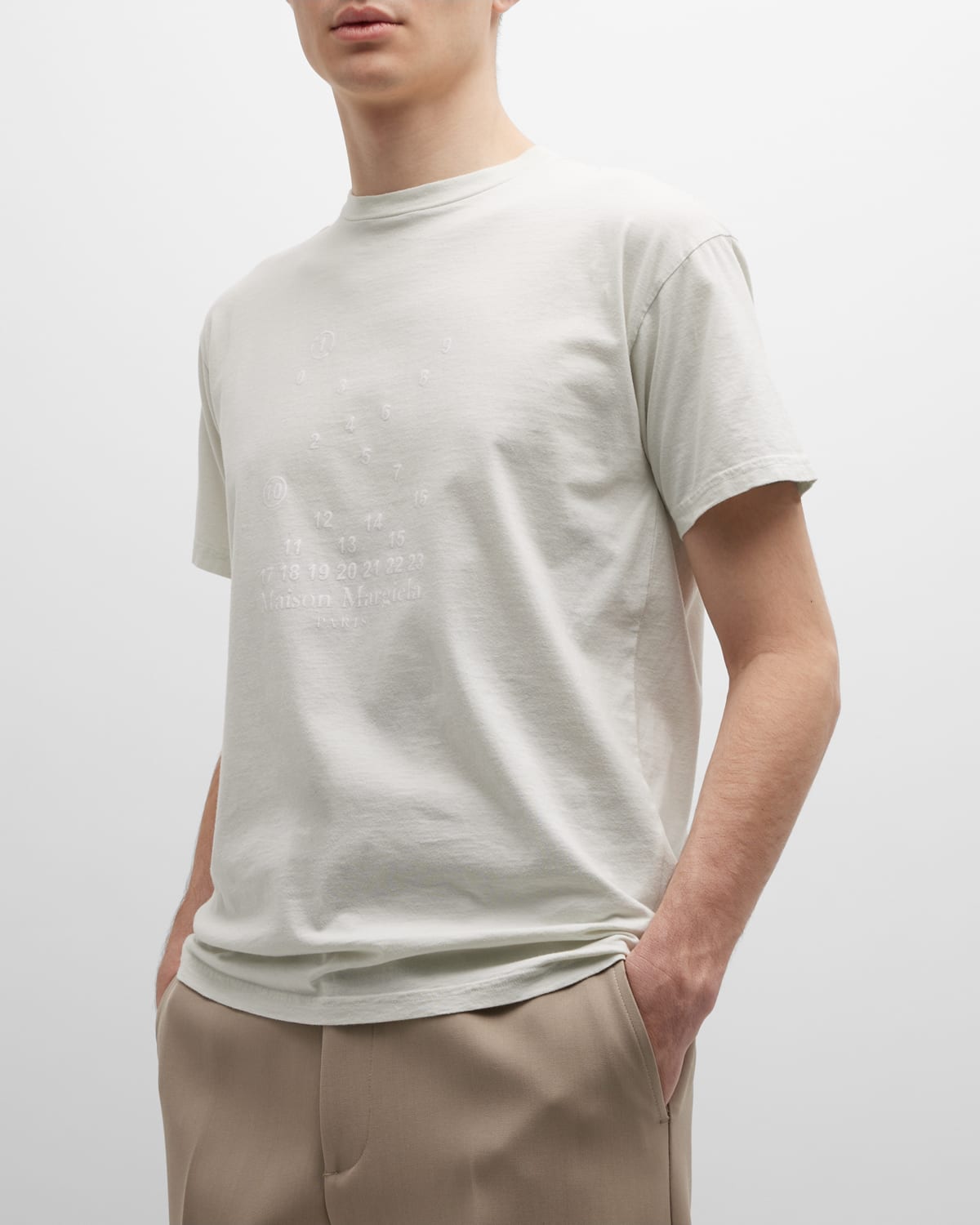 Men's Tonal Printed Logo T-Shirt