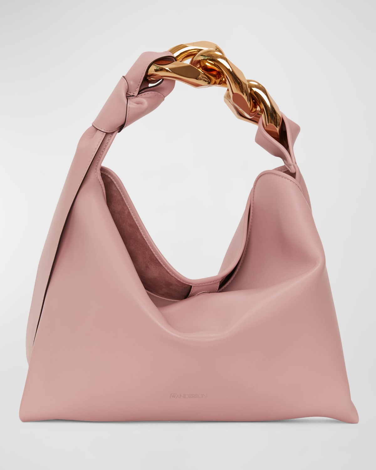 JW Anderson Small Leather Chain Hobo Bag