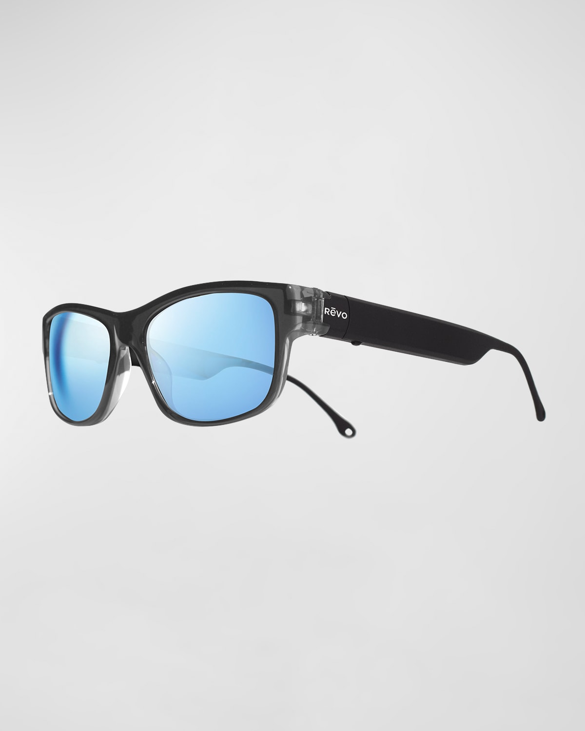 Revo Men's Sonic 2 Polarized Audio Bluetooth Sunglasses In Crystal Grey