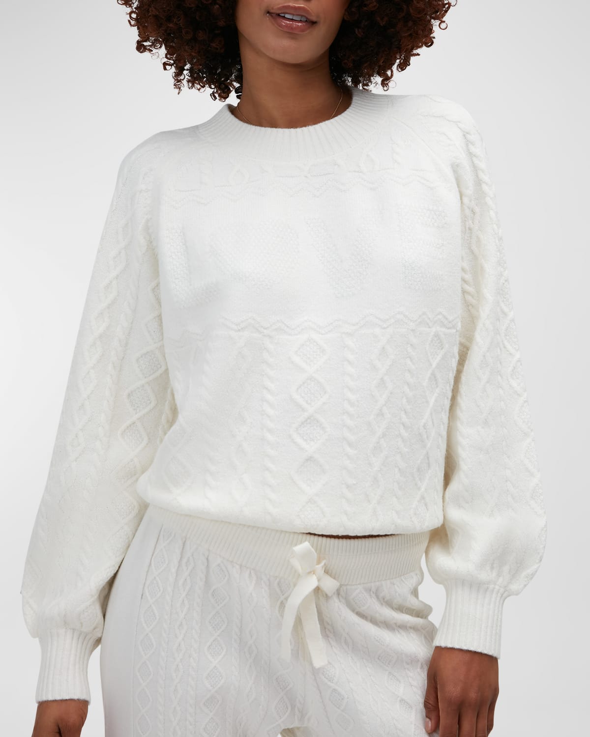 Love Cable-Knit Sweater