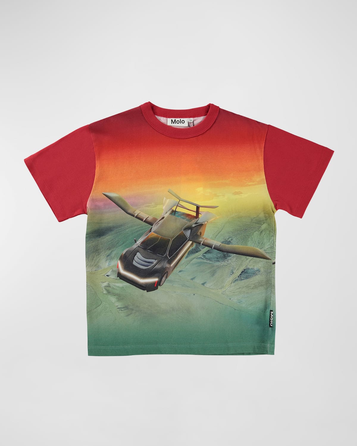 Boy's Riley Flying Car T-Shirt, Size 8-12