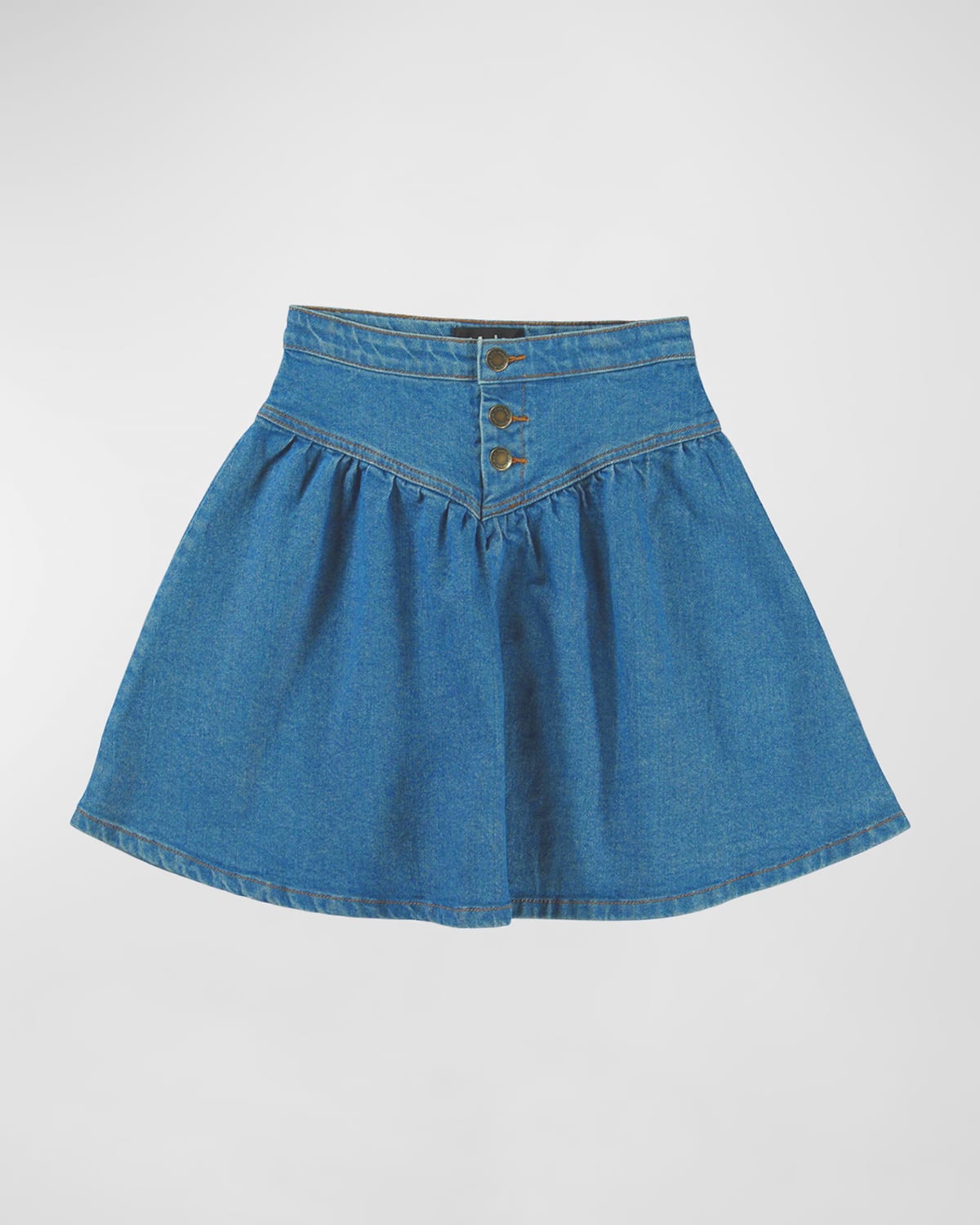 Girl's Betsy Denim Skirt, Size 3-6
