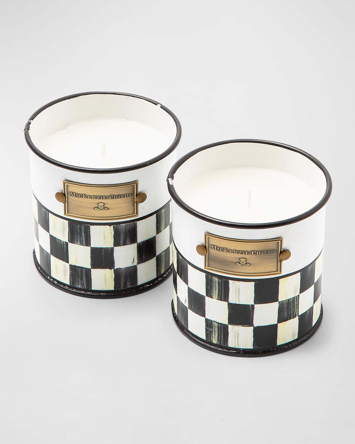 Mackenzie-childs Spectator Citronella Candles - Small, Set Of 2