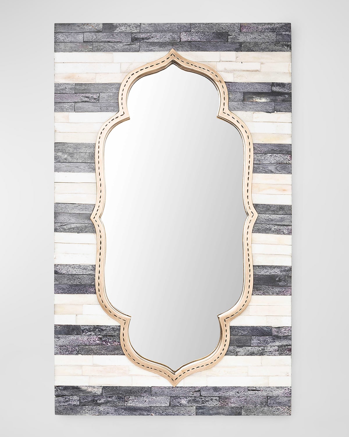 Mackenzie-childs Tigris Accent Wall Mirror In Multi