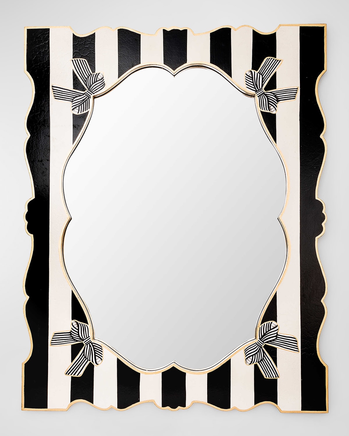 Mackenzie-childs Pretty As A Bow Wall Mirror In Multi