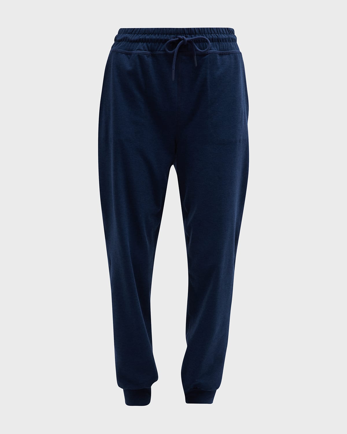 Shop Beyond Yoga Spacedye Commuter Midi Joggers In Nocturnal Navy