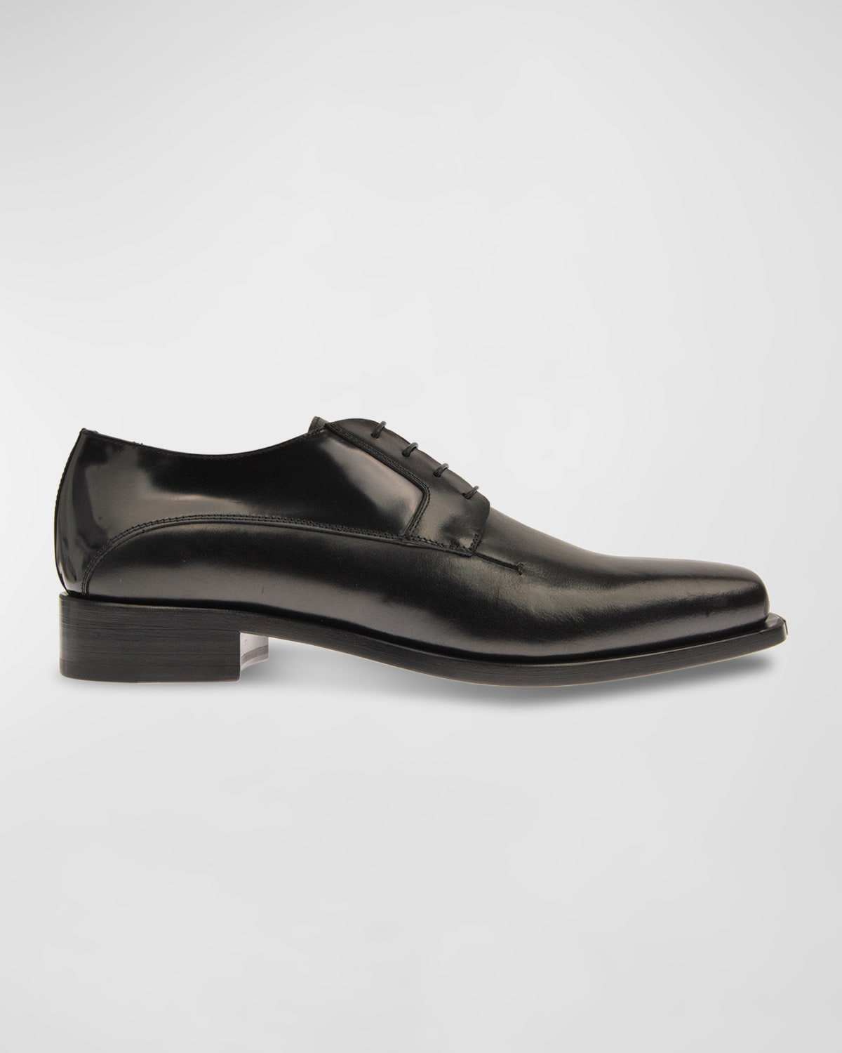 Men's Square Toe Leather Oxfords