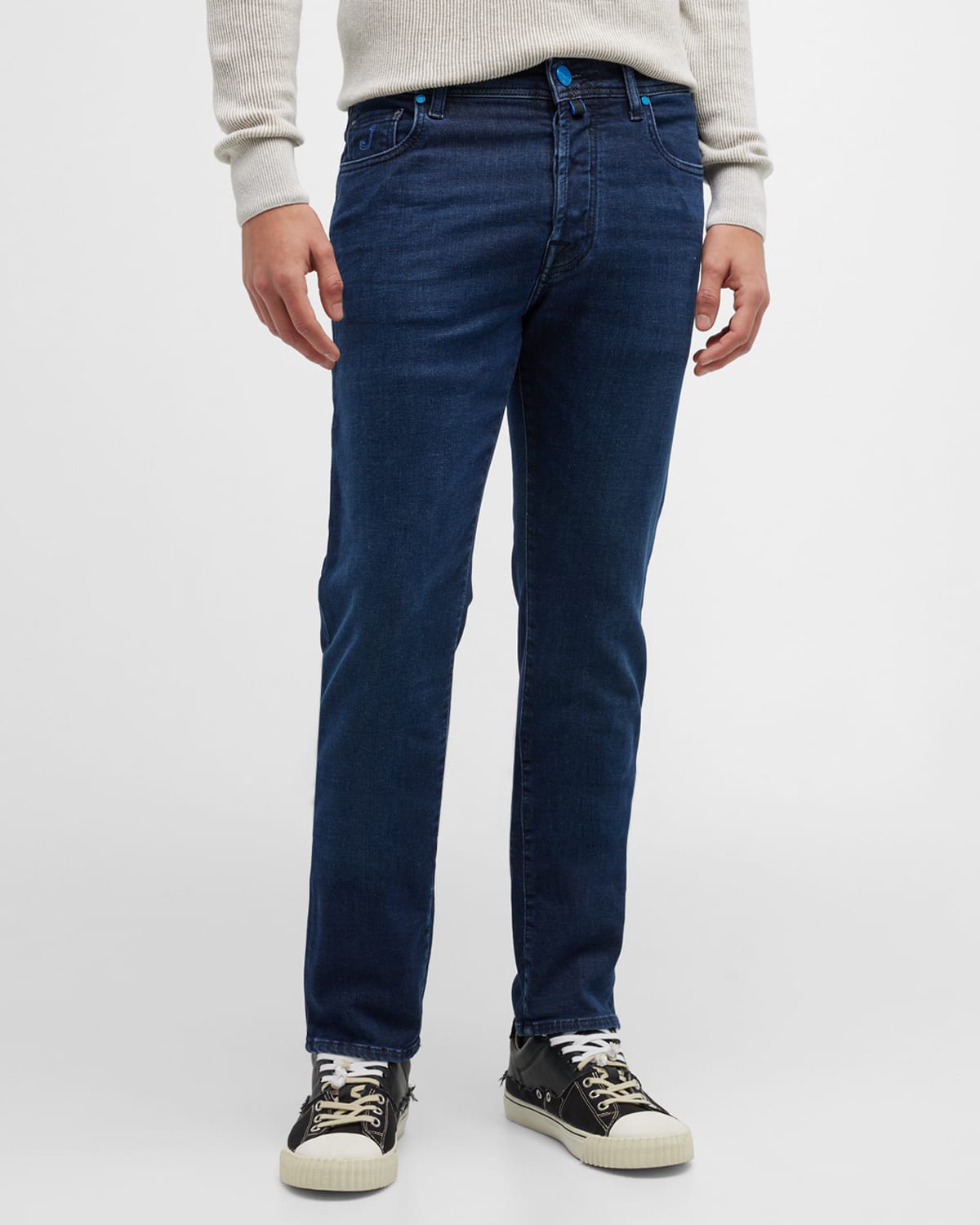 Men's Stretch Denim 5-Pocket Jeans