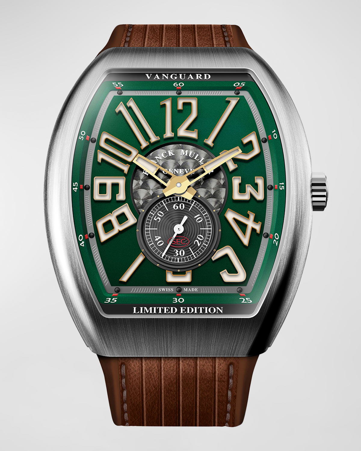FRANCK MULLER MEN'S AUTOMATIC VANGUARD 1000 COLORADO GRAND LIMITED EDITION WATCH IN PINE GREEN