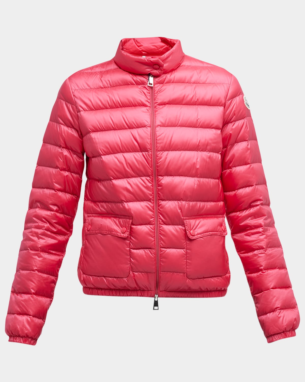 Moncler Lans Puffer Jacket In Bright Blue